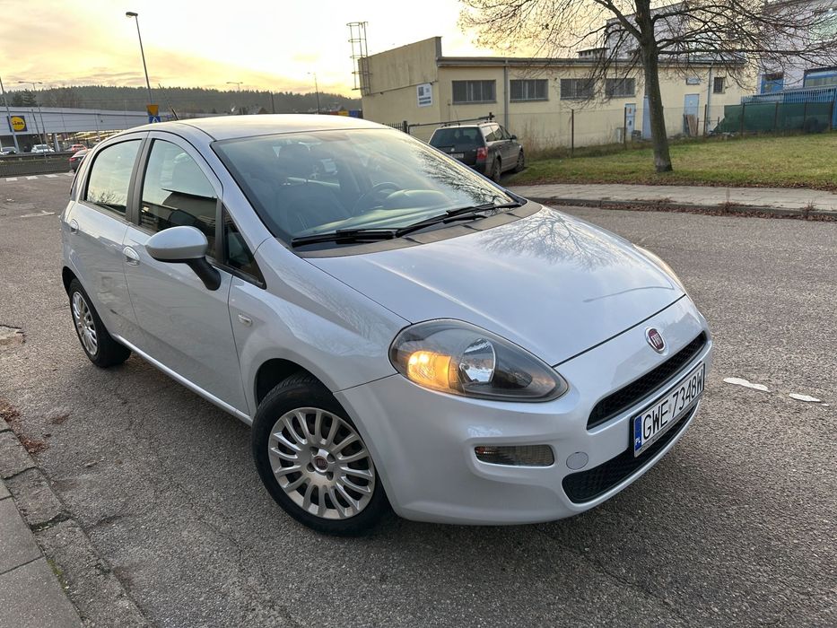 Fiat Punto Evo Benzyna/Aux/USB/Niski,gwarantowany przebieg/Isofix/City/Światła dzienn
