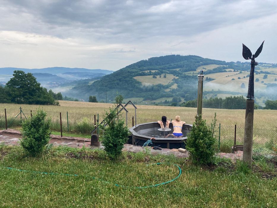 Domek z balią, jacuzzi, wieczór kawalerski, Góry Sowie