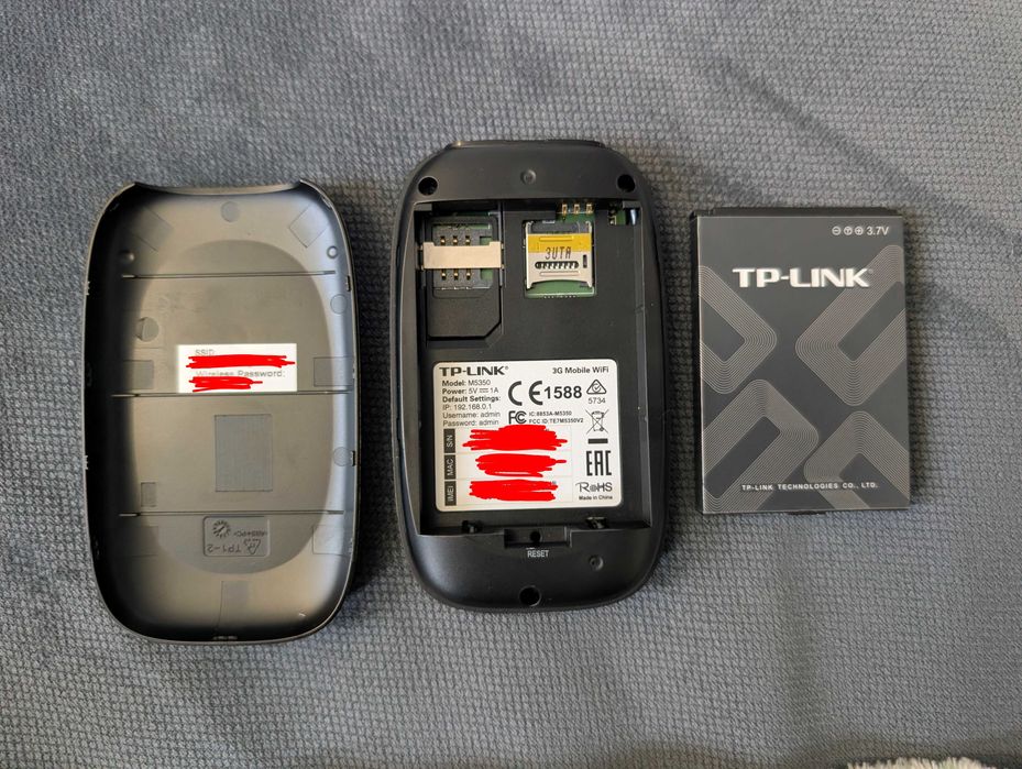 Router portátil 3G Wi-Fi N TP-Link M5350