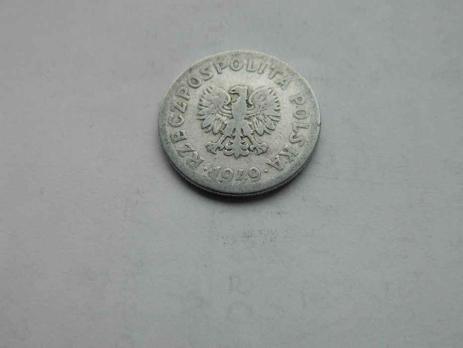 Monety 50 groszy (3 sztuki) – czasy PRL z 1949r.