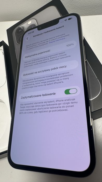 iPhone 13 PRO Graphite 128GB  100% bateria