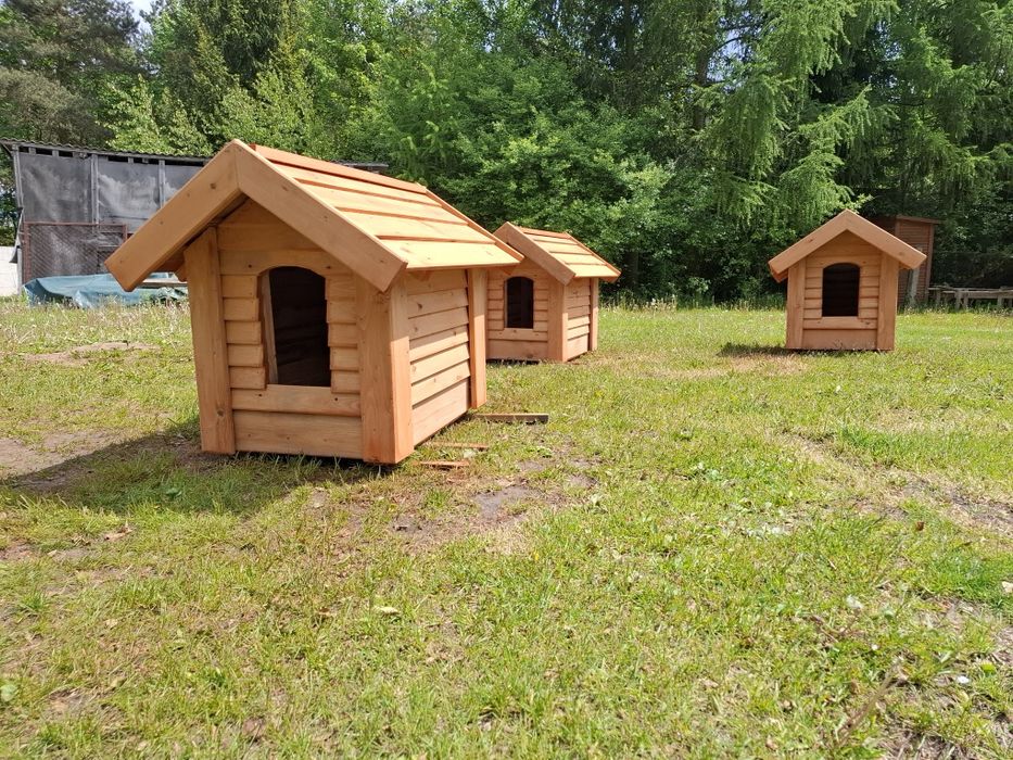 Buda dla psa ocieplana