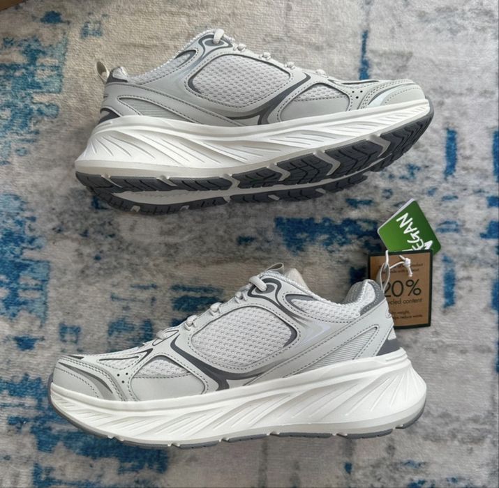 Skechers Edgerride Sneakers Grey Szare Buty Sportowe Relaxed Fit Comf