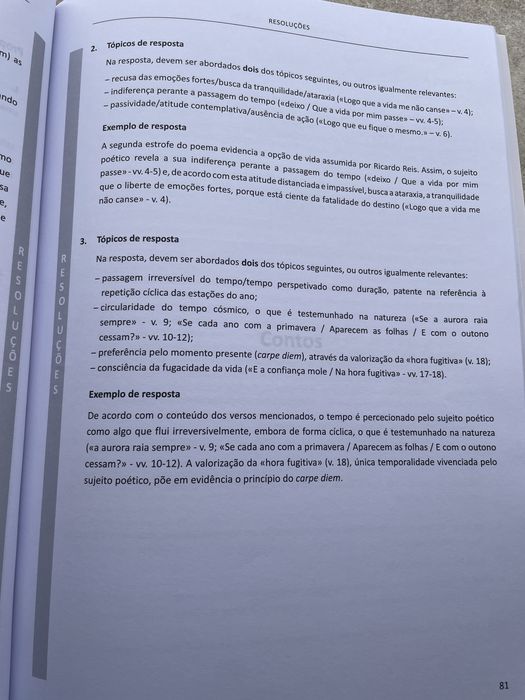 Livro Português Questões de Exames Nacionais