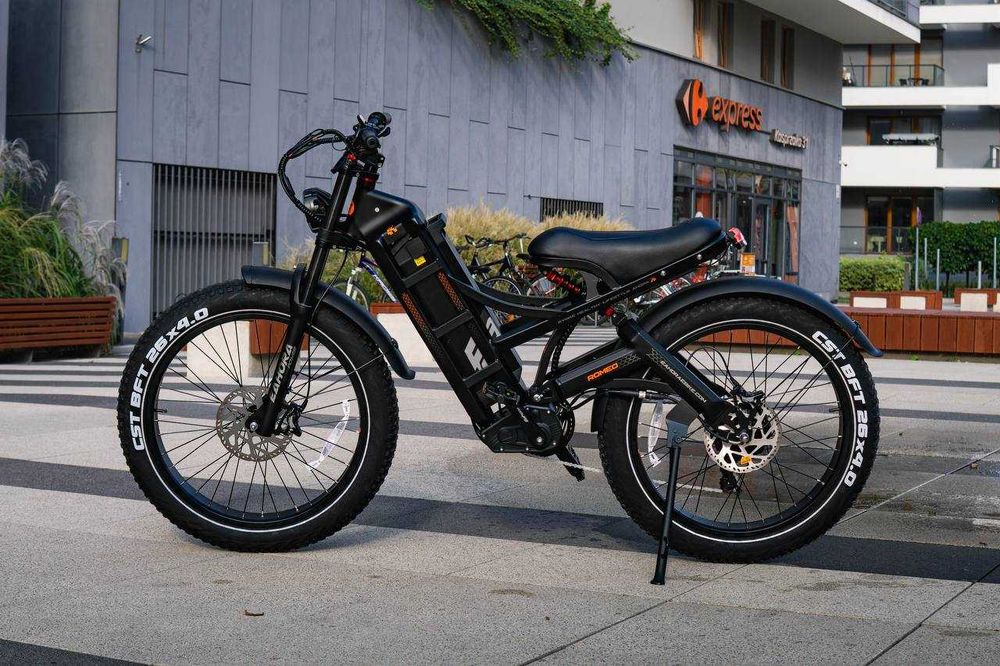 Wynajem elektrycznego roweru | Nowy e-bike Eahora Romeo Pro | Оренда електровелосипеда