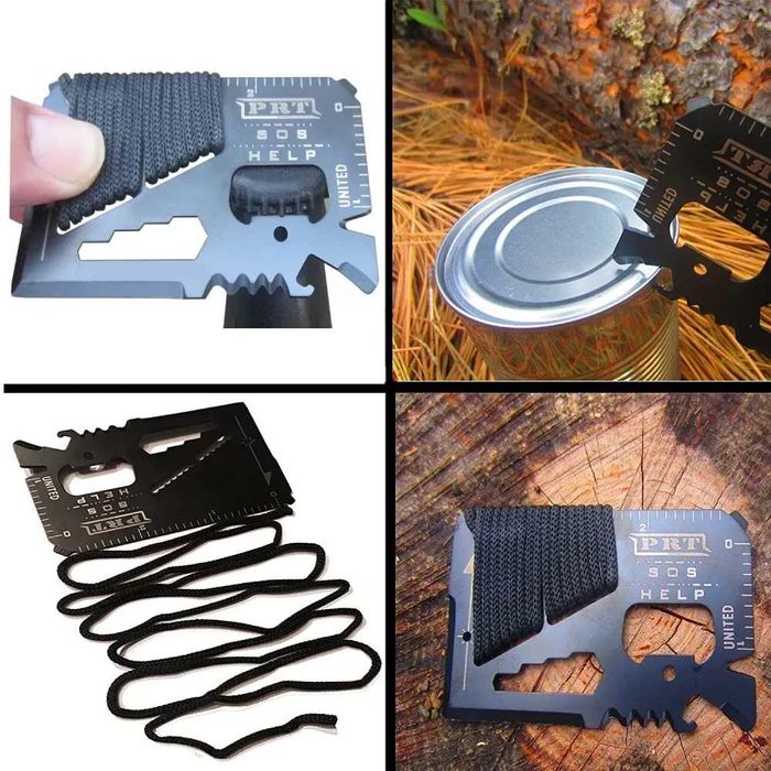 Великий набір інструментів для виживання 14в1 у міцному боксі