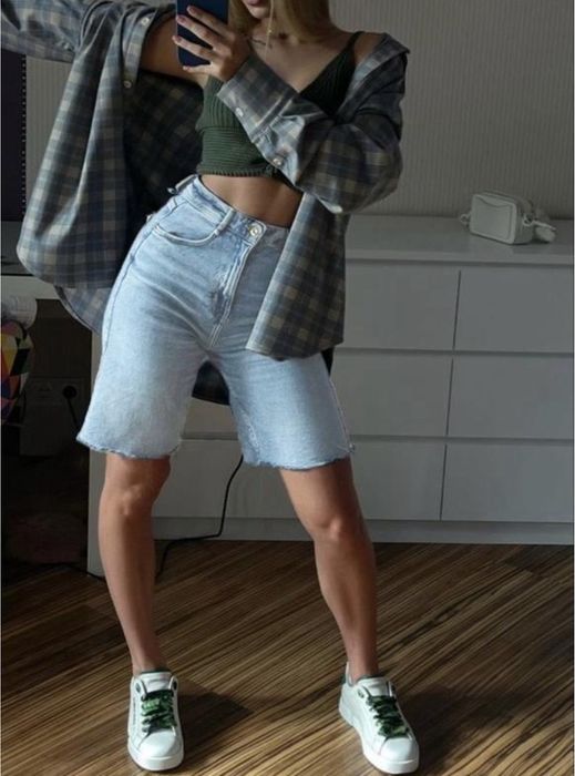 Бермуди шорти джинсові