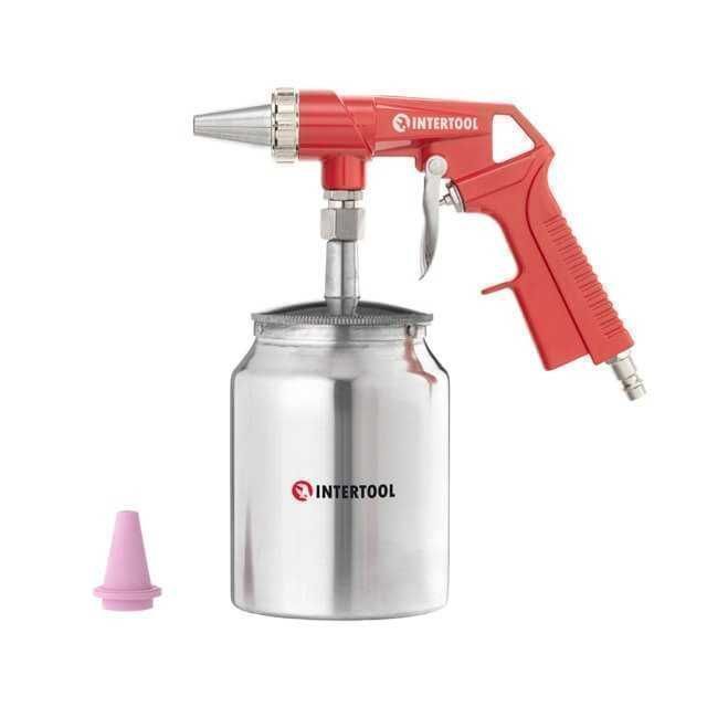 Пистолет пескоструйный піскоструй, пескоструй INTERTOOL PT-0707