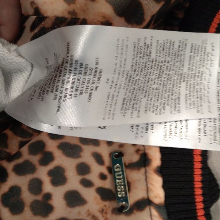 Guess bluza damska orginał wzór panterka xl