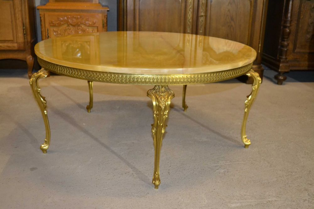 stolik okrągły . onyx . duży 100 cm.