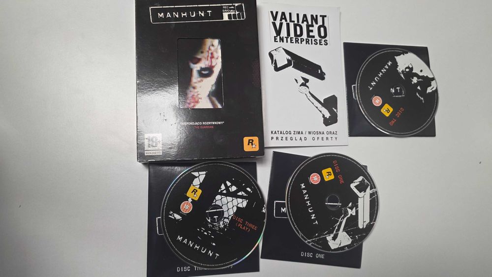 PC Manhunt small box, premierowe polskie wydanie