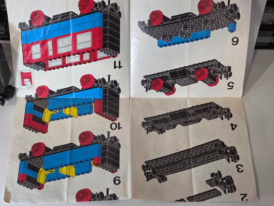 Lego 7818 Passenger Carriage Wagon Pasażerski Pociag City Town