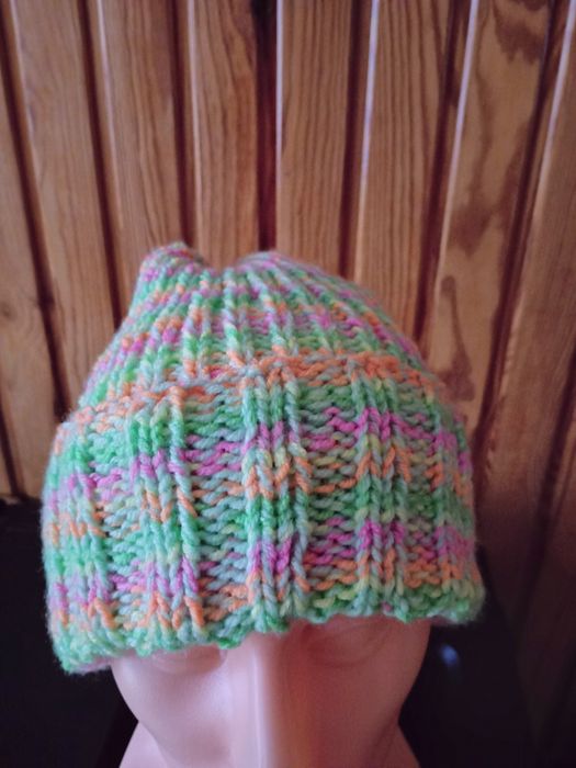 Okazja !!! Handmade Czapka multi colour