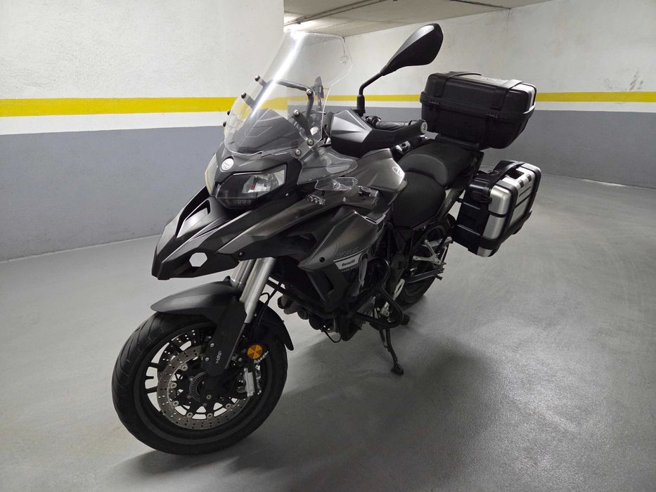 Benelli TRK502, 35KW/carta A2, 2017 e 9000km