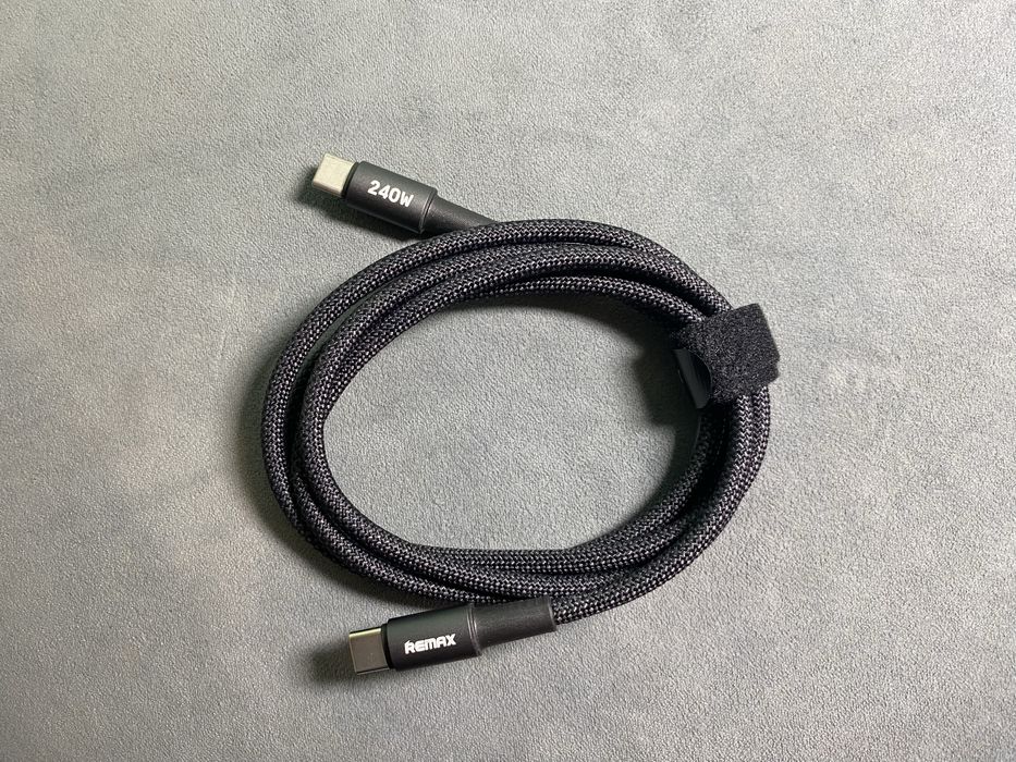 Кабель type-c Remax 240 Вт, 1.2 метра