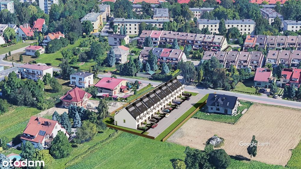Nowoczesny Dom Szeregowy -ul. Zaborska -Budowa już rozpoczęta !
