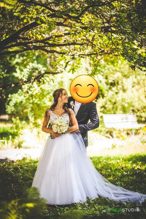 Piękna suknia ślubna