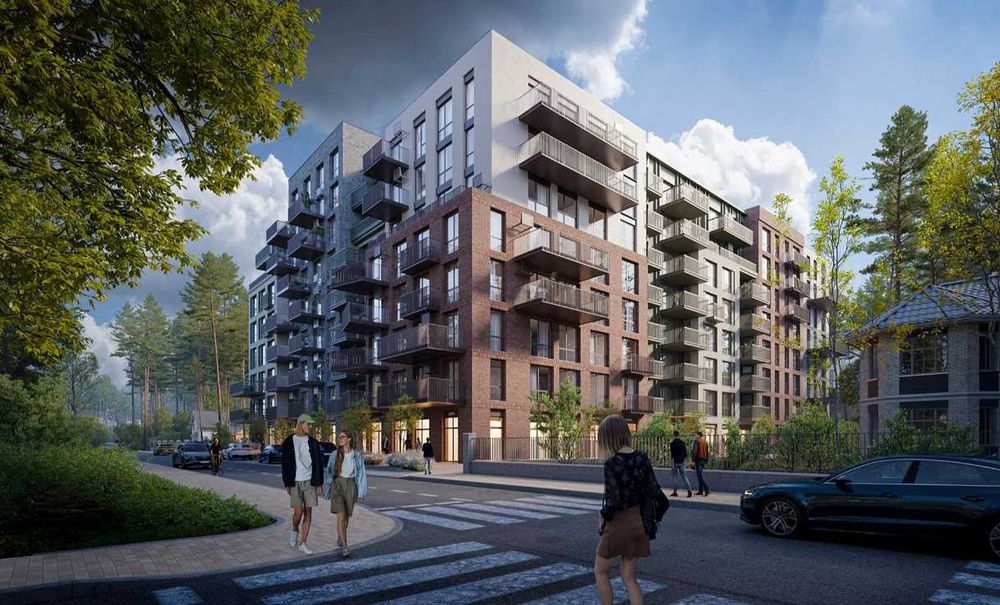 1к квартира з терасою ЖК Ютландія бізнес-клас