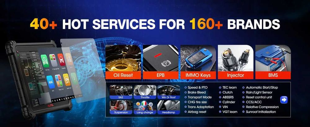 Autel MS Ultra EV Máquina Diagnostico OBD Professional Topo Gama (NOVO