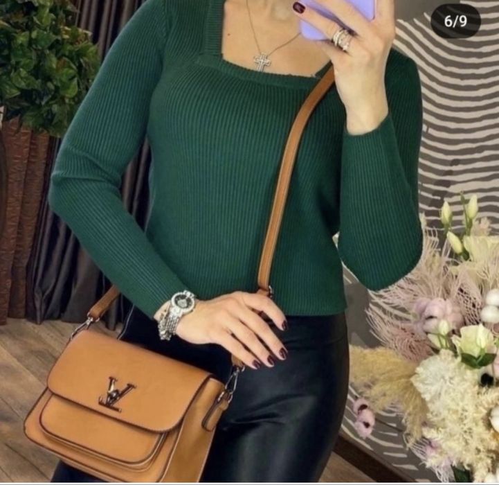 Жіночий світер, гольф , укорочений гольф , светрик , кофточка