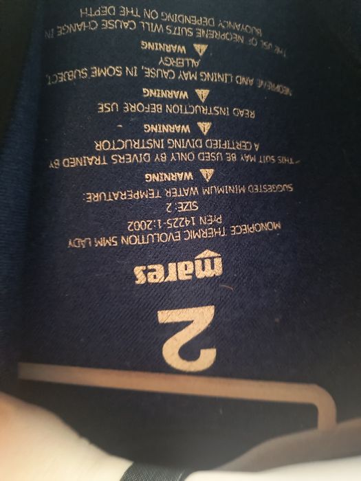 Pianka + kurtka mares Evolution 5mm damska rozmiar 2 zestaw