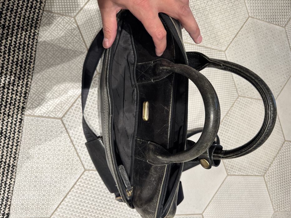 Torba na laptopa dokumenty WITTCHEN skóra naturalna