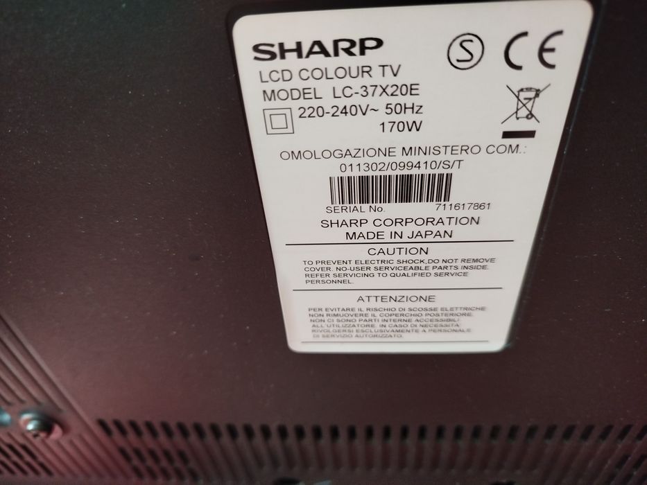 Telewizor LCD Sharp 37 cali