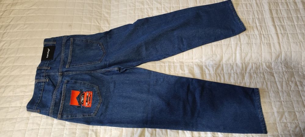 Kamuflage Spodnie Baggy BMW E30 Jeansy S