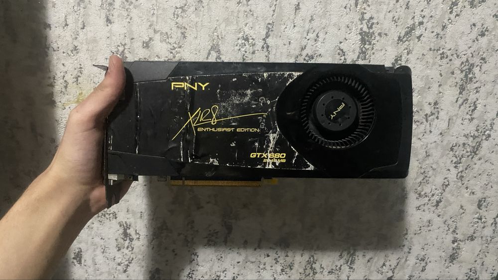 Видеокарта Gtx 680 2GB (PNY Europe) Полностью рабочая