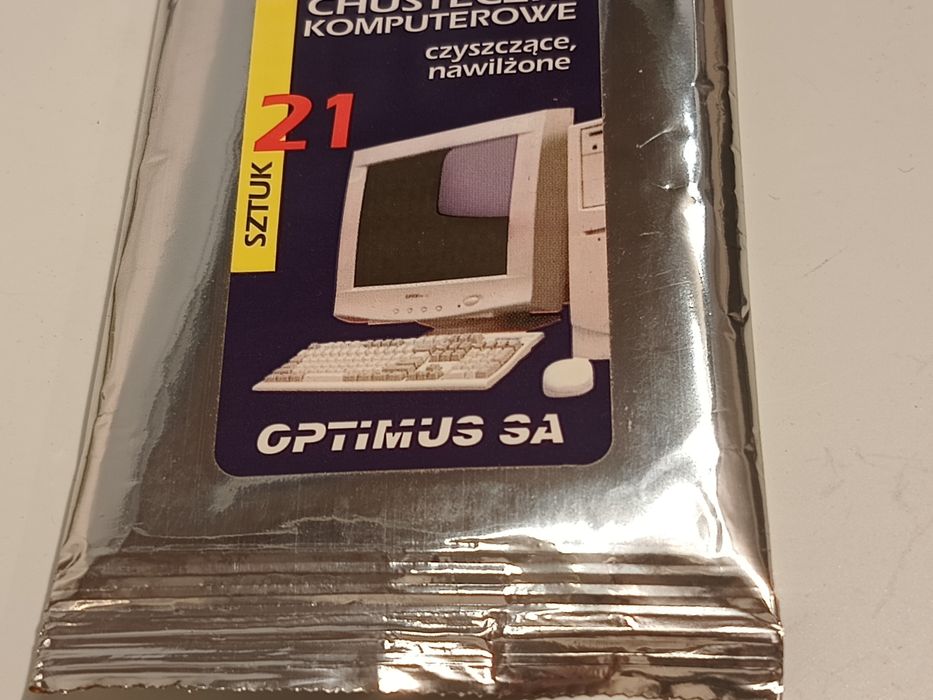 Optimus SA - soft screen chusteczki komputerowe nie otwarte