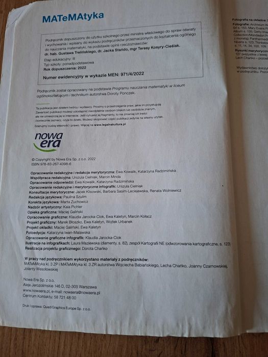 Matematyka nowa era kl.4