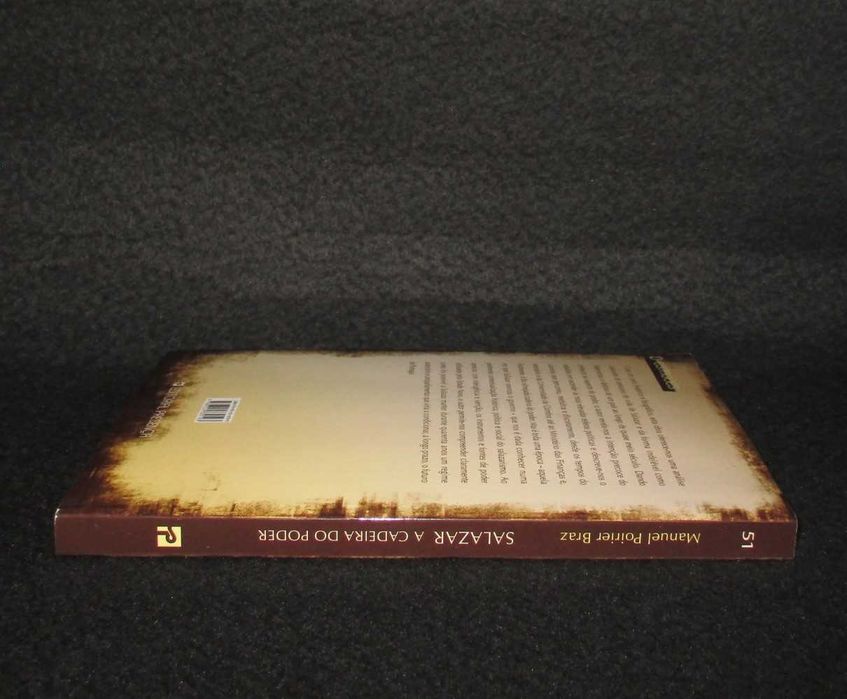 Livro Salazar A Cadeira do Poder Manuel Poirier Braz
