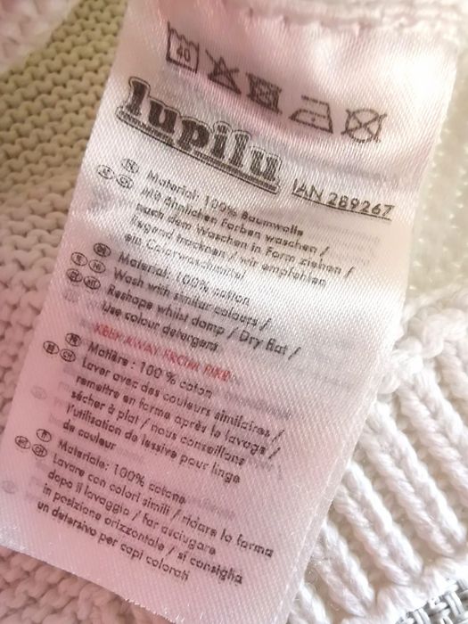 Lupilu piękny sweterek chłopięcy boho styl