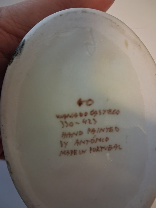 Galheteiro em porcelana de Viena do Castelo