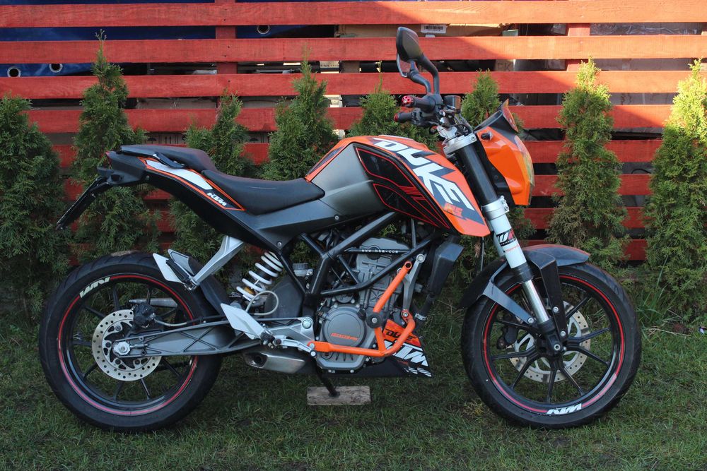 KTM DUKE 125 rok 2011 raty na telefon transport pod dom zamiana ...