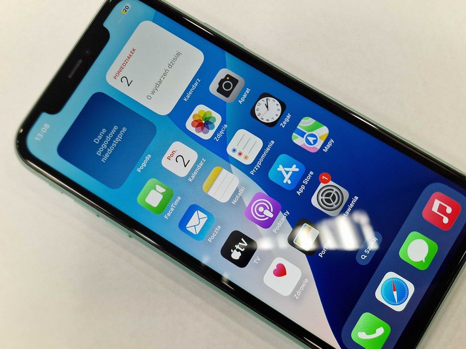 Iphone 11 128GB/ Green/ Zielony/ BAT 100%/ Grade A/ Gwarancja