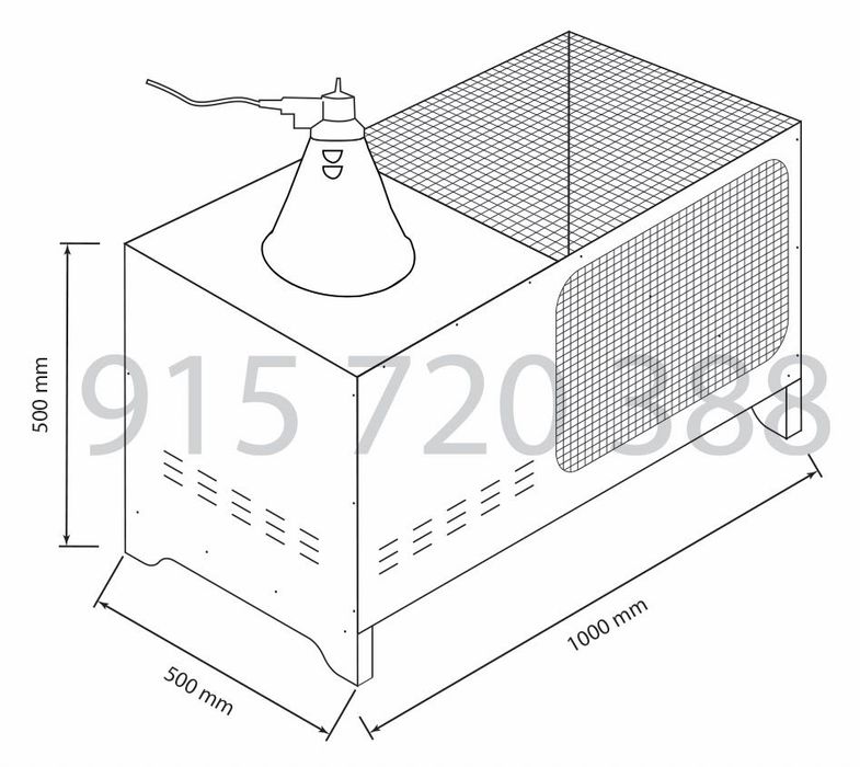 Criadeira - Incubadora Pintos primeiros dias