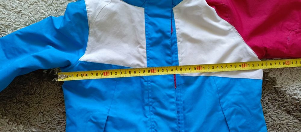 Kurtka zimowa narciarska dla dziewczynki rozmiar 122/128 Crivit