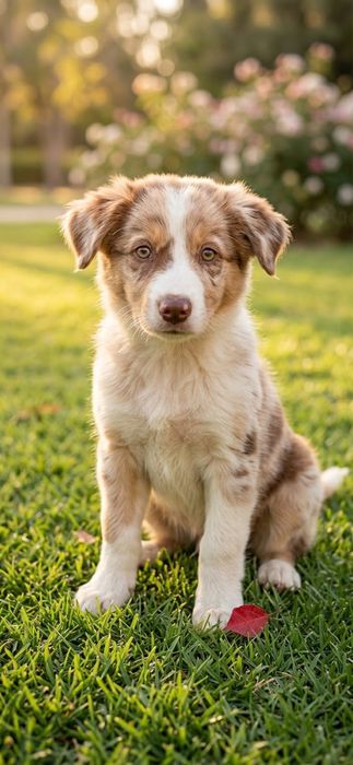 Border Collie red merle