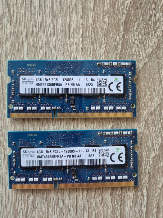Pamięć ddr3 8gb 12800s pc3l (2x4gb)