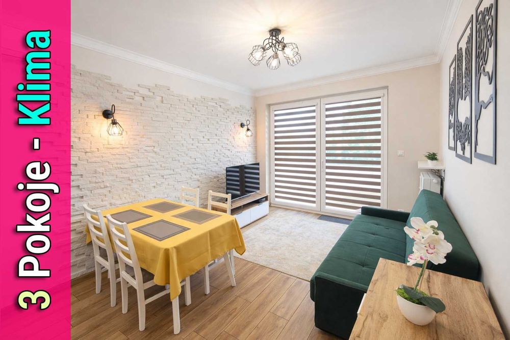 Nowe osiedle | Stacja WKD | 3 pokoje | Klimatyzacja | Balkon | Nova Ochota | Łopuszańska 55