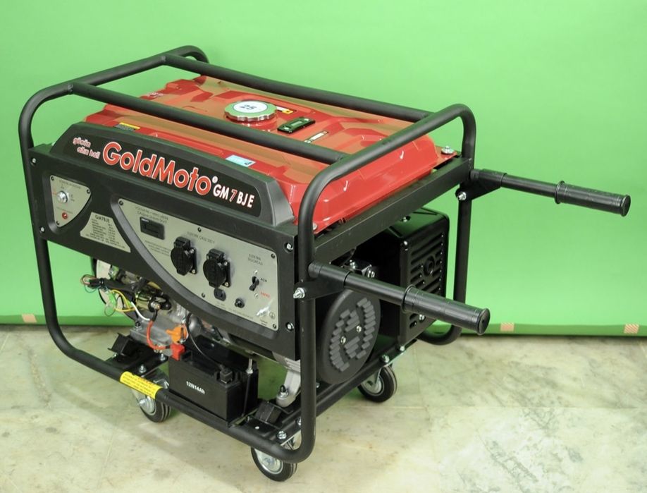 Генератори Бензиновi Турецькi 5.5-12 кВт, всi новi