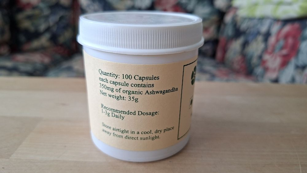 Ashwagandha Aurospirul kapsułki