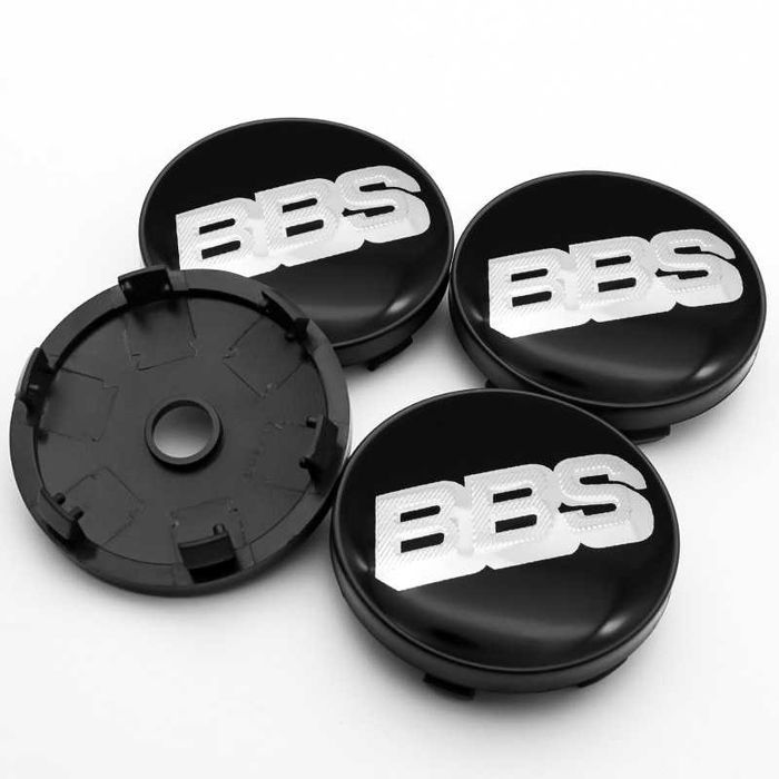 Centros/tampas de jante completos BBS com 56, 60, 65, 68 e 70mm