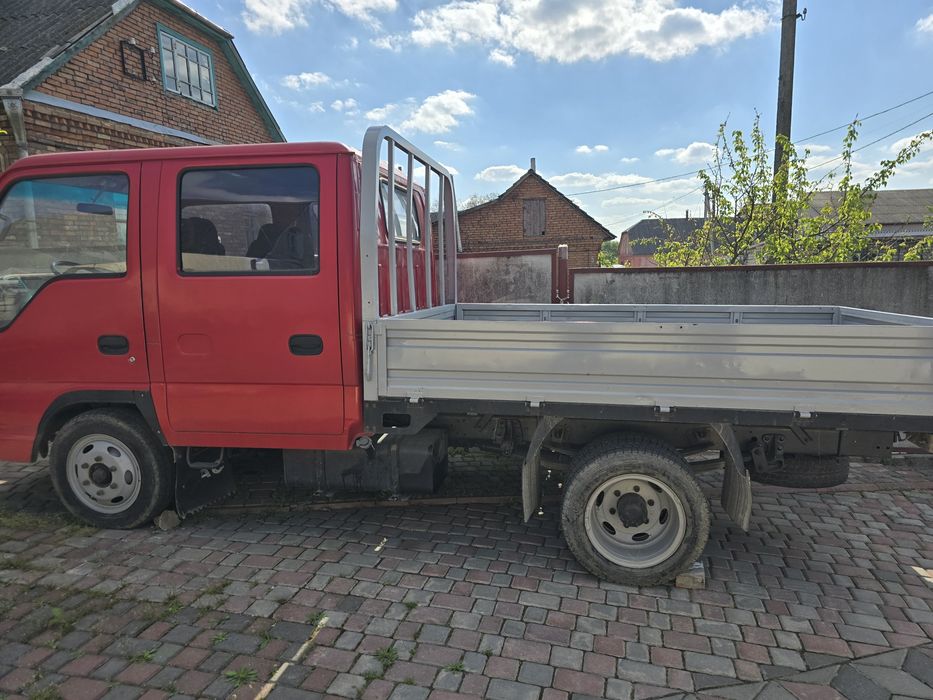 Бортовий дубелькабіна  JAC HFC 1020