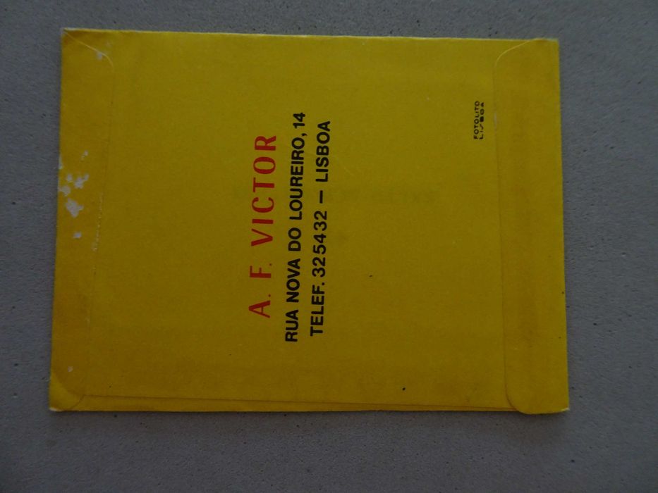 Carteira de cromos fechada Vietnam Vo Artes Marciais