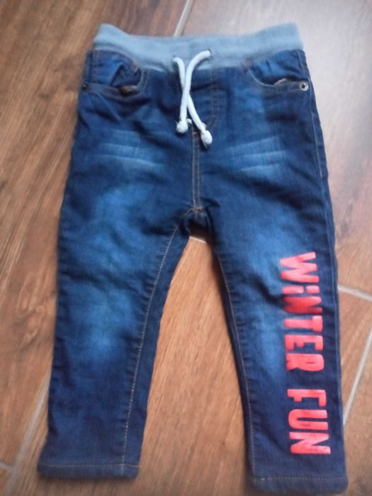 Spodnie ocieplane 92