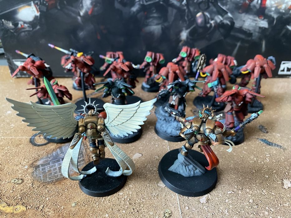 Warhammer 40k Blood Angels  Fly command squad