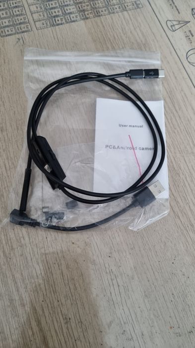 Endoskop Kamera inspekcyjna dł 1 metr.