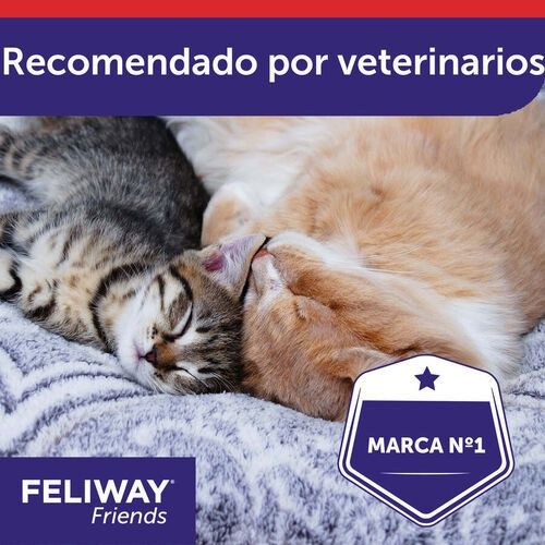 Difusor + 3 recargas Feliway Friends - Happy Cats (Conflitos gatos)